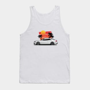 White A5 S5 Coupe Tank Top